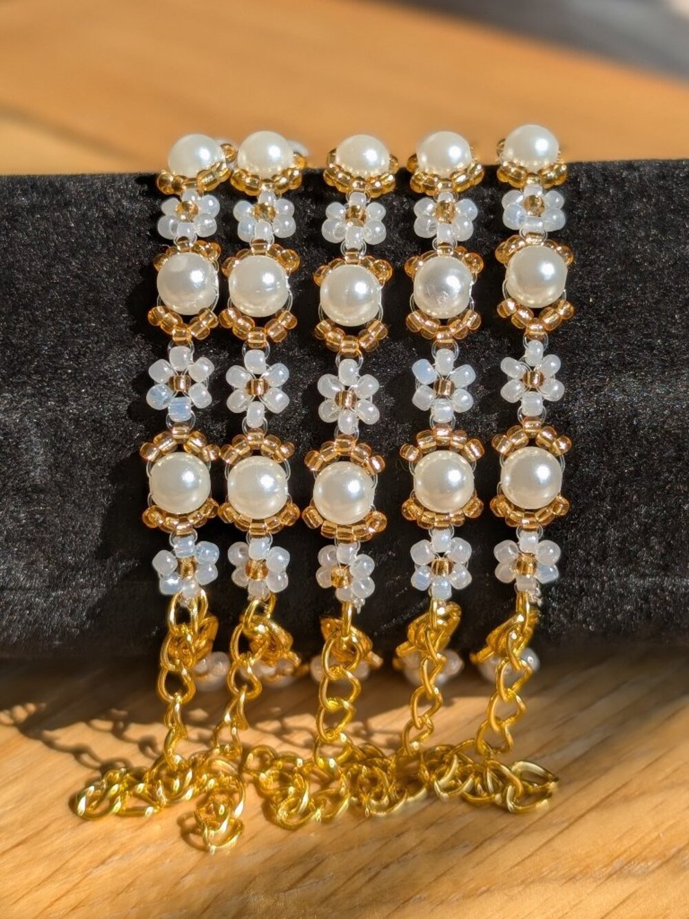 Pearl Lotus Bracelet